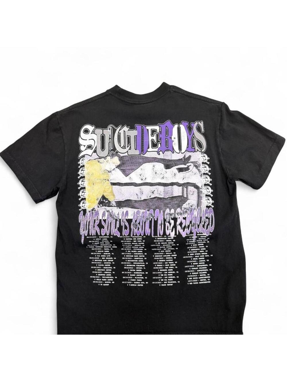 suicideboys grey day 2023 tour shirt. size m fits like small